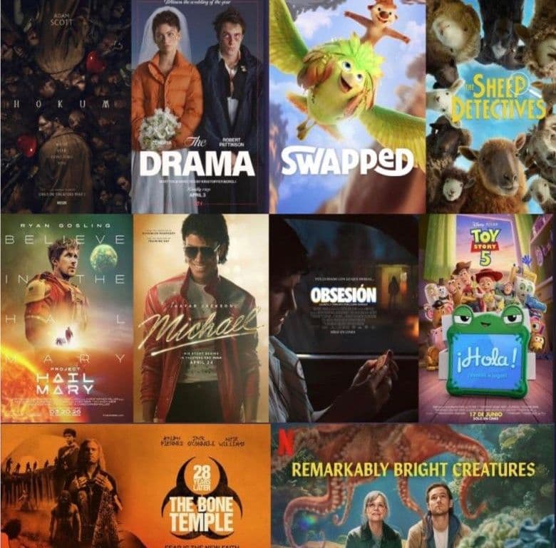 Las películas más destacadas de 2026 hasta ahora