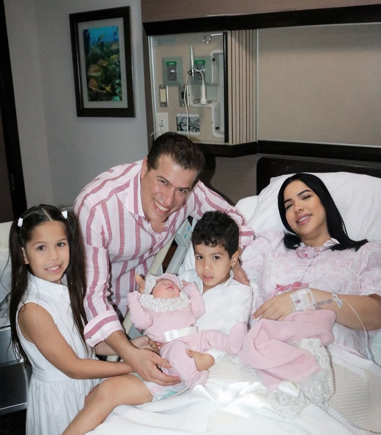 Yubelkis Peralta da la bienvenida a su tercera hija