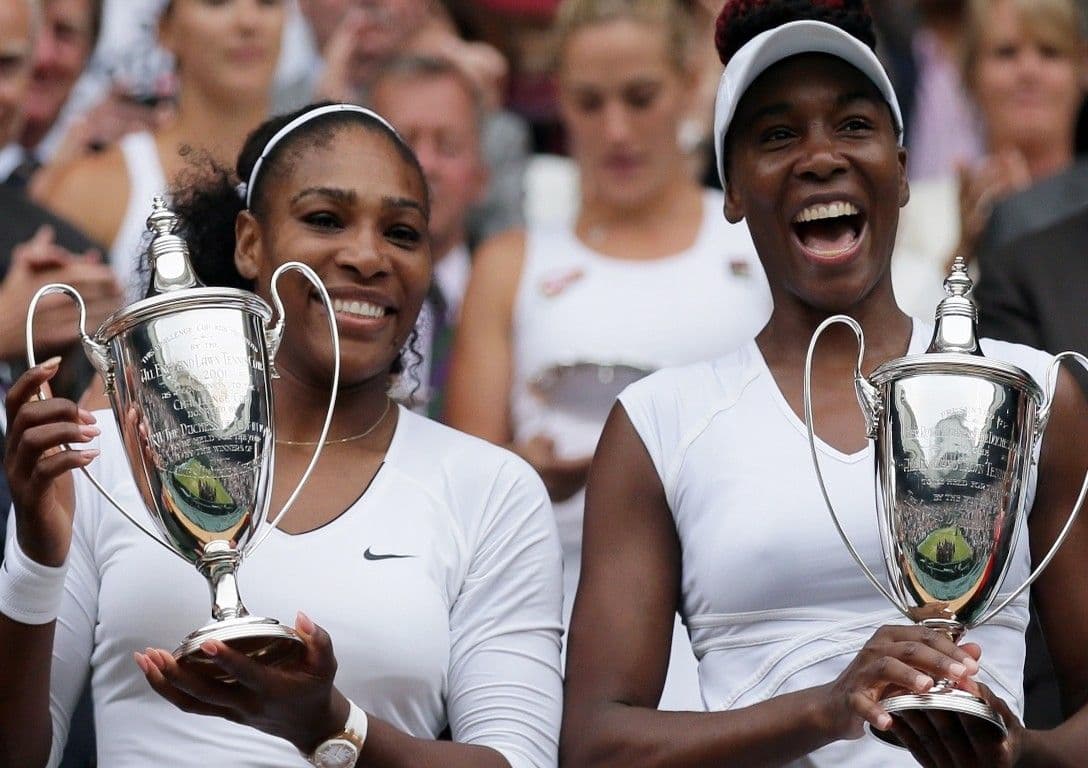 Serena y Venus Williams recibirán comodín para jugar dobles en Wimbledon