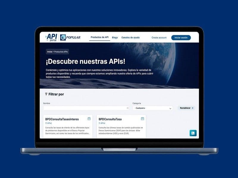 API Portal del Banco Popular supera las 91,000 consultas