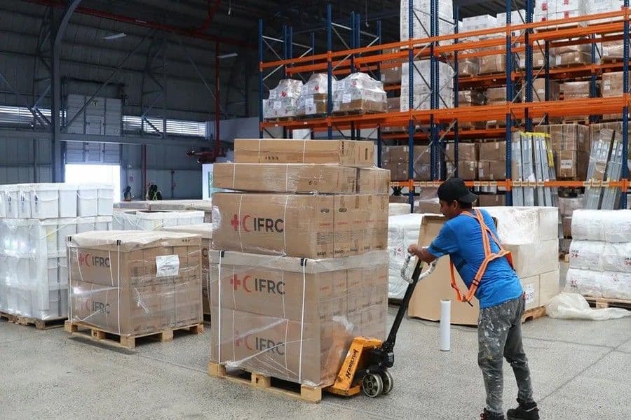 La Cruz Roja Internacional inicia el envío de toneladas de ayuda humanitaria a Venezuela