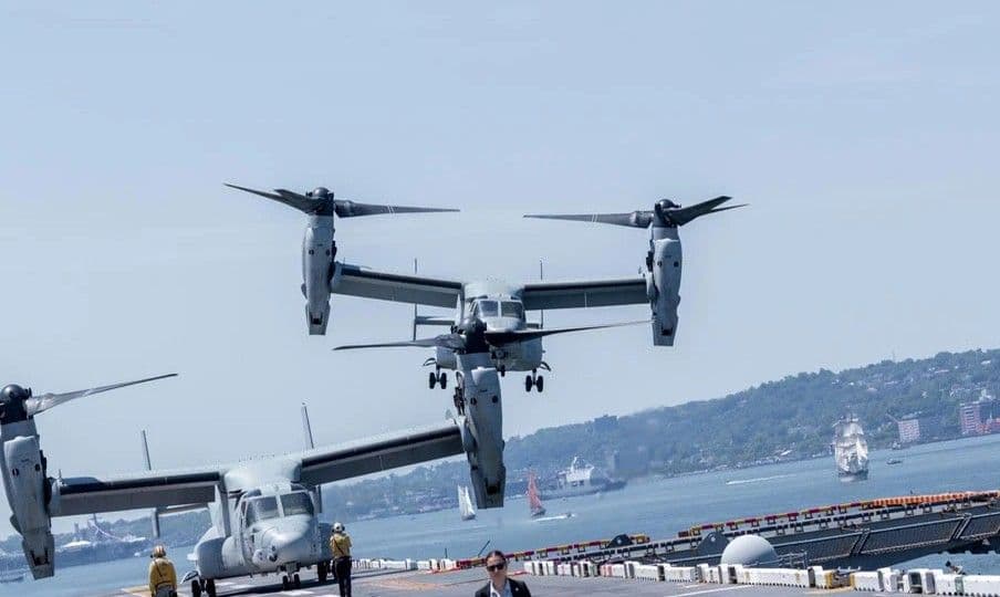 Nueva York celebra 250 años de EE.UU. con desfile naval y aéreo