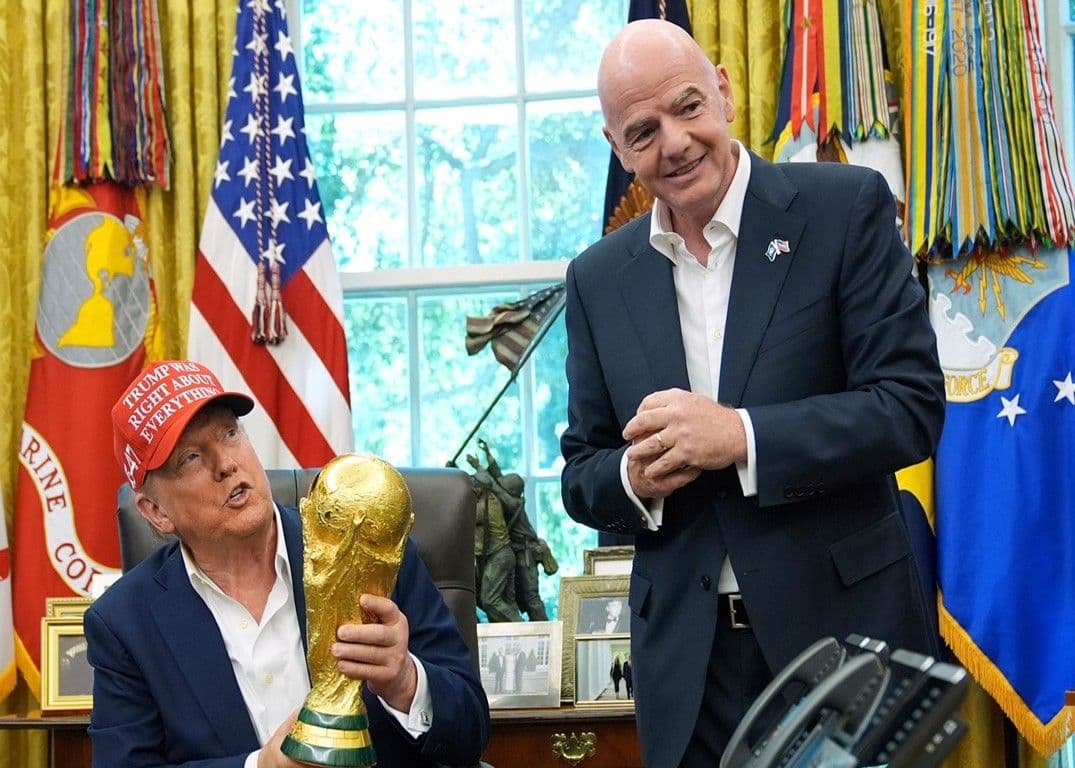 Controversia en la Copa del Mundo por la relación entre Trump e Infantino