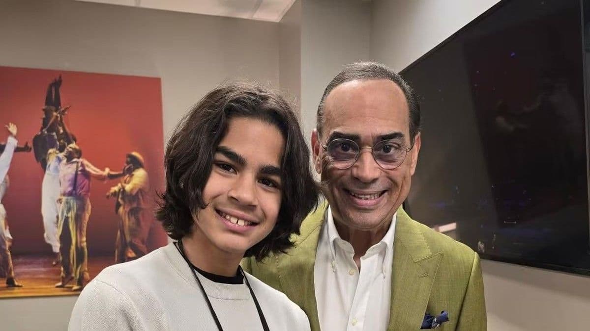 Gilberto Santa Rosa celebra colaboración musical con su nieto