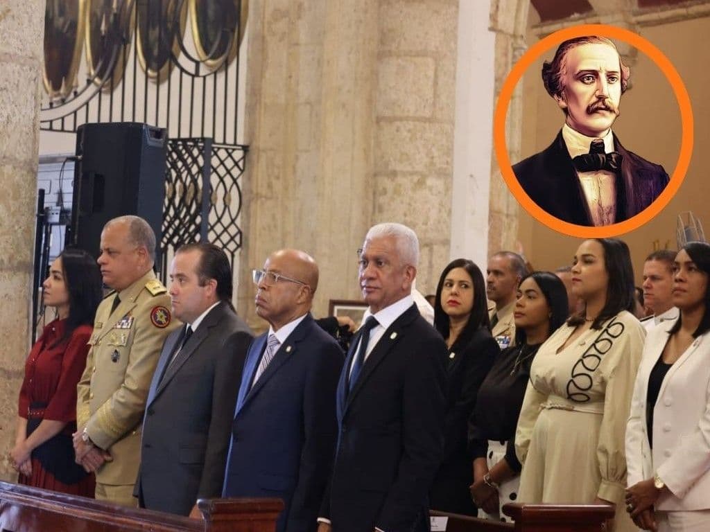 Conmemoran 150 aniversario de la muerte de Juan Pablo Duarte en la Catedral