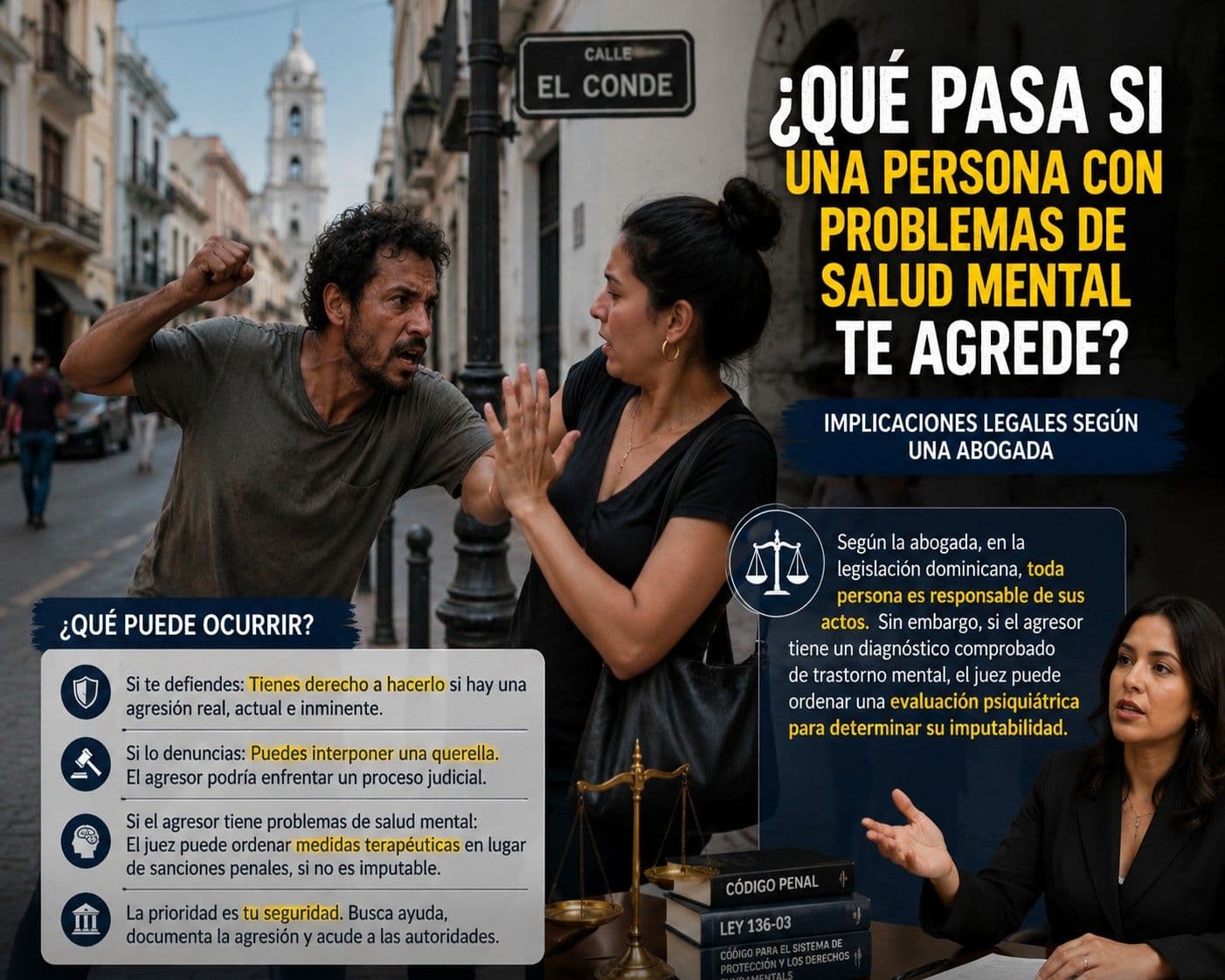 Cuando el agresor tiene un trastorno mental: ¿qué dice la ley y qué decide un juez?