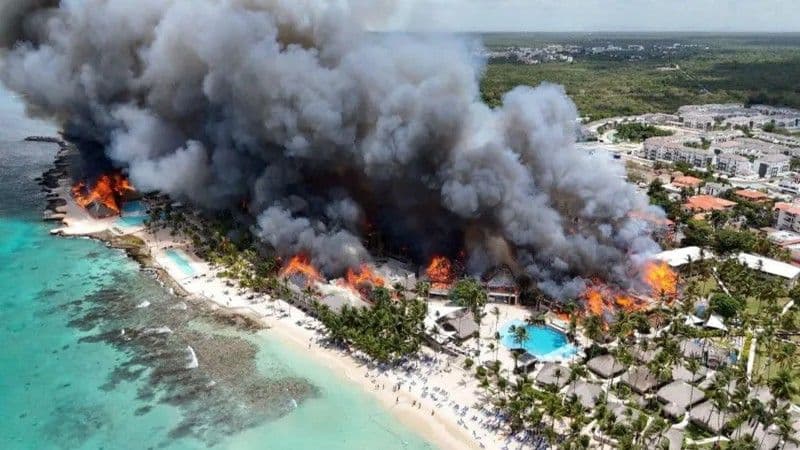 Detenido presunto autor de incendio en Jarabacoa