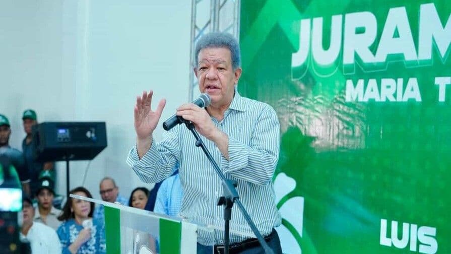 Leonel Fernández critica gestión del PRM y promete cambio