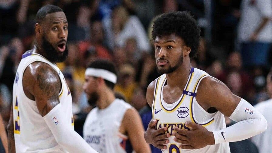 El futuro de Bronny James en los Lakers tras la salida de LeBron