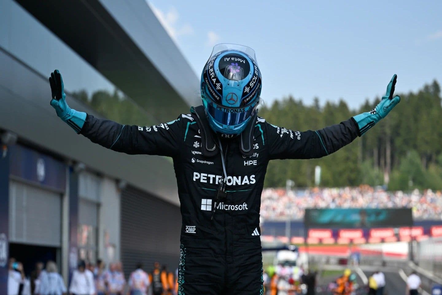 George Russell gana el Gran Premio de Austria superando a Verstappen