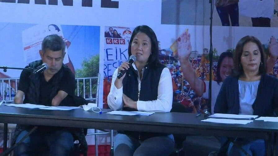 Resultados de elecciones Perú 2021: Keiko Fujimori lidera