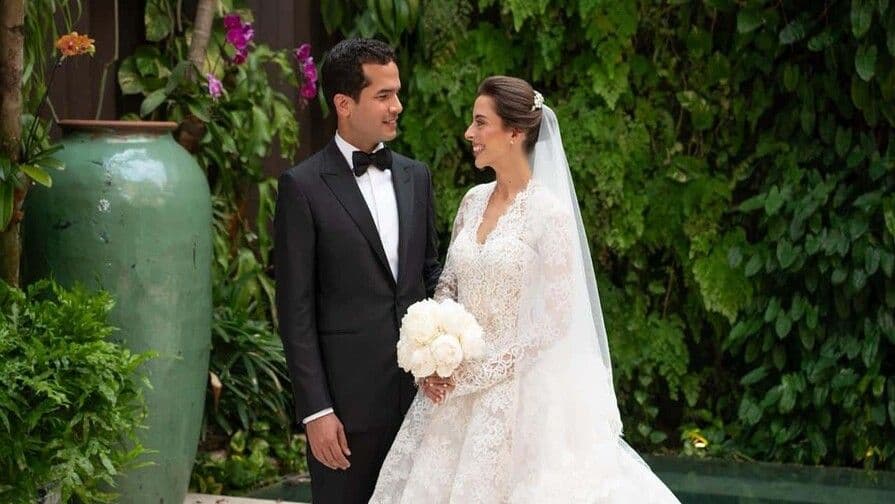 Omar Fernández y Alexia Rubio contraen matrimonio religioso
