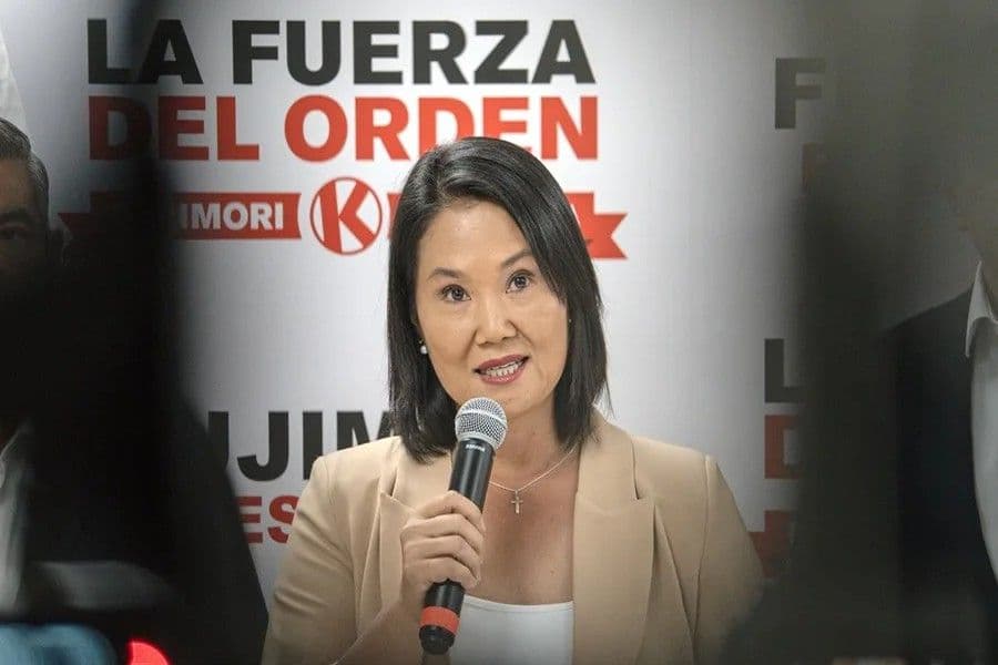Keiko Fujimori insta a Roberto Sánchez a respetar resultados electorales en Perú