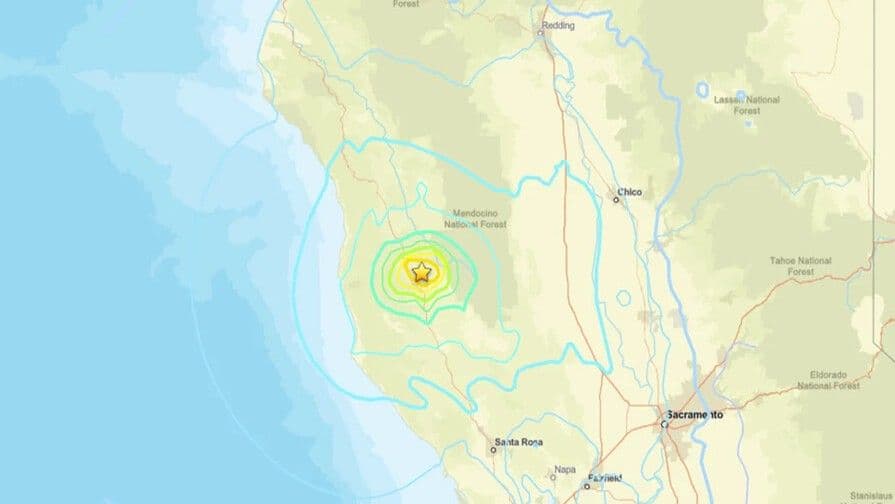 Un sismo de magnitud 5.6 sacude el norte de California