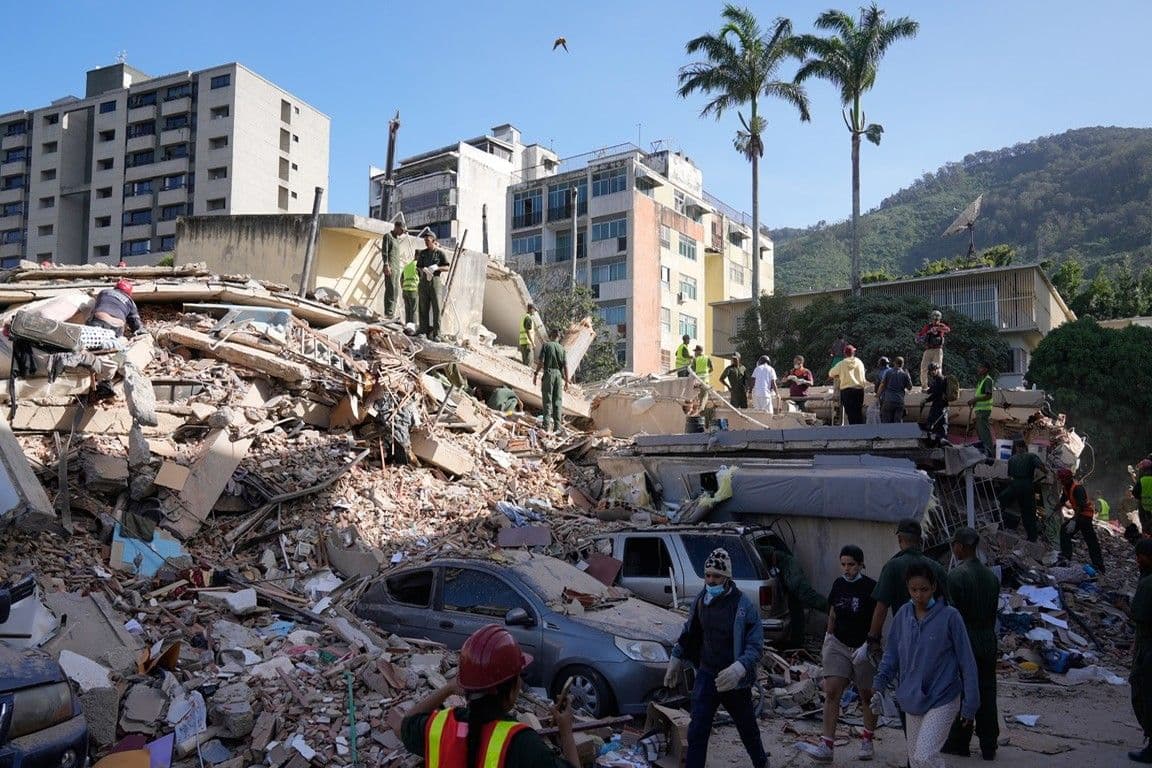 En fotos: el terremoto que golpeó a Venezuela
